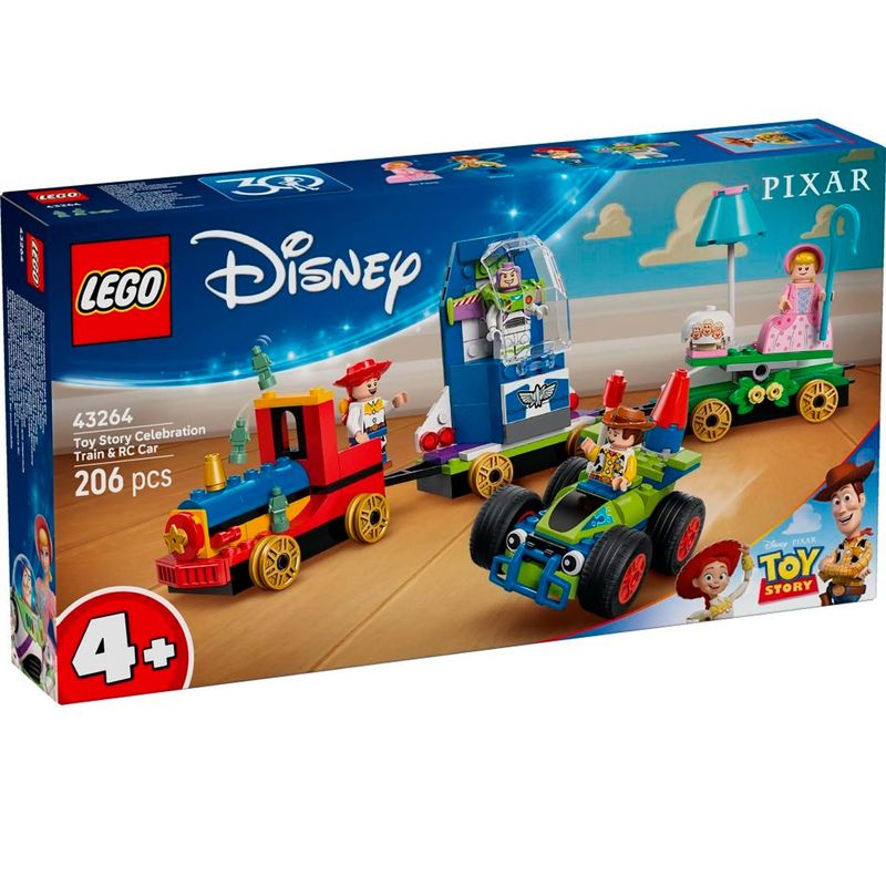 Lego-Disney-Tren-de-Celebracion-de-Toy-Story-y-Coche-RC