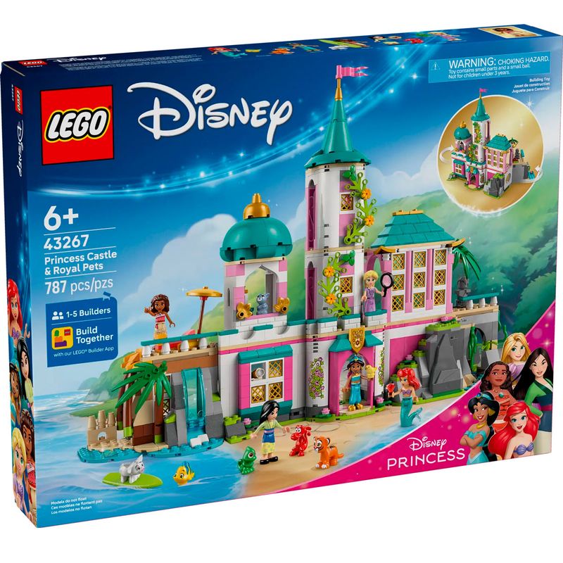 Lego-Disney-Castillo-de-las-Princesas-y-Mascotas-Reales