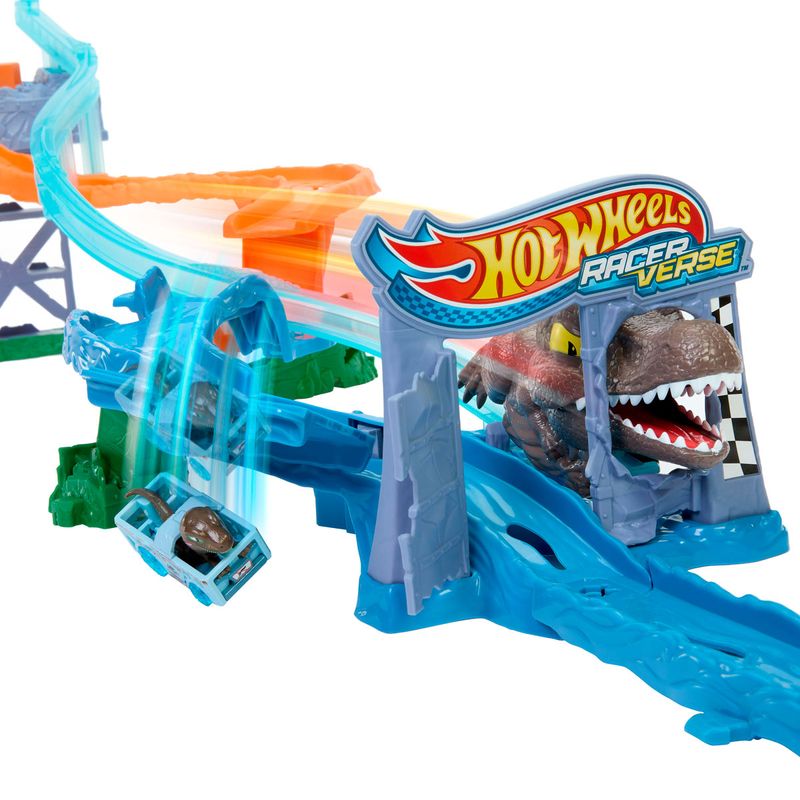 Hot-Wheels-RacerVerse-Jurassic-World-Choque-y-Zambullida-Pista_4