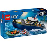 Lego City Persecución en Barco de Policía
