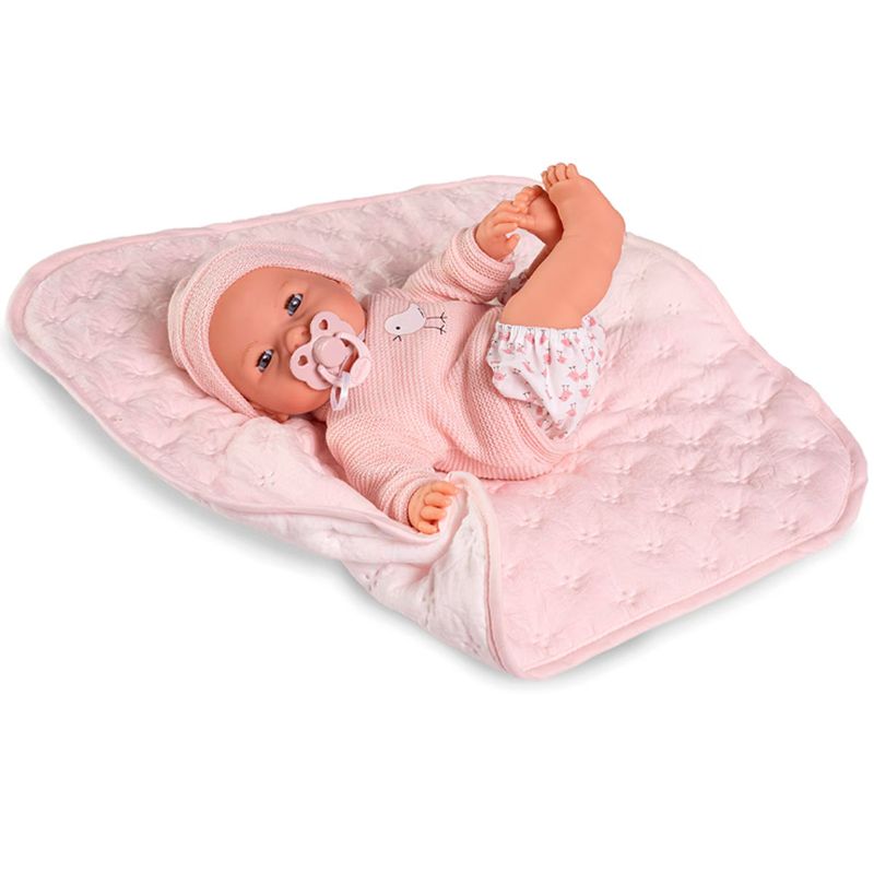 Bimba-Muñeca-Bebe-Lloro-Manta-Acolchada