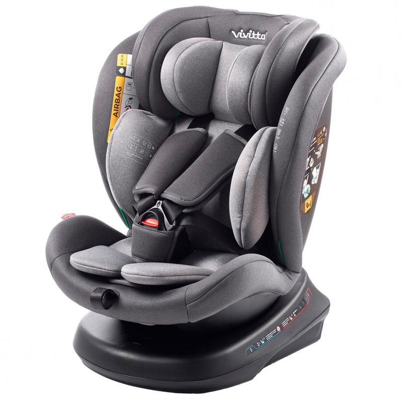 Silla-coche-Sanna-c-cinturon-Gris