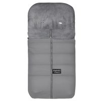 Saco Universal Silla Paseo Velour Gris Liso