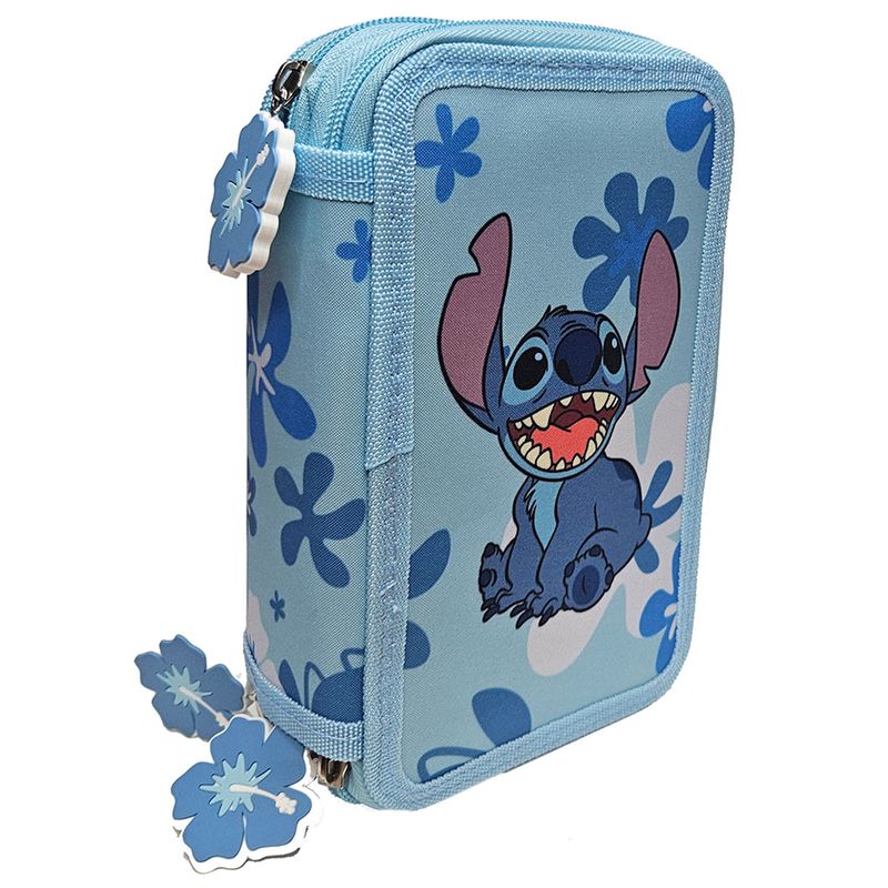 Stitch-Estuche-Triple