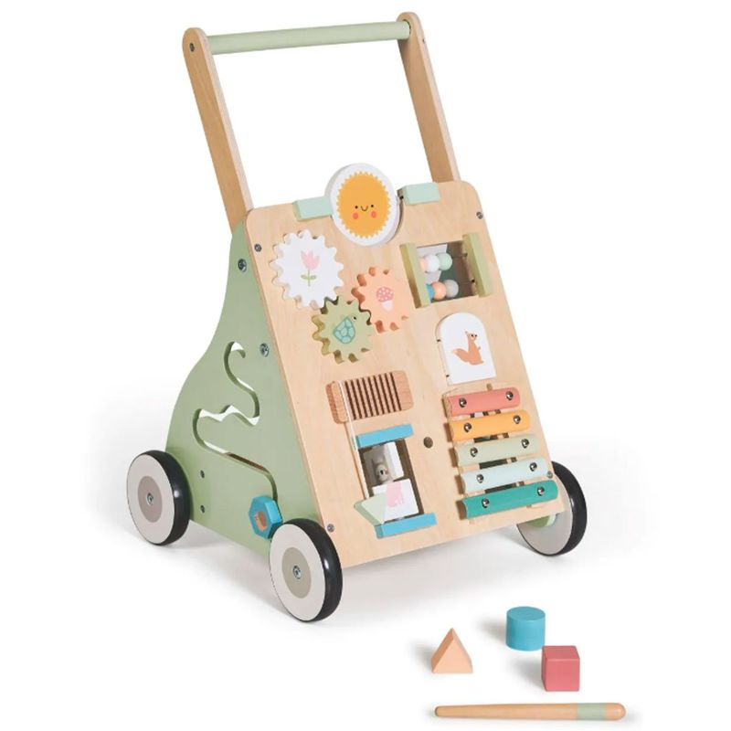 Andador-Correpasillos-madera-Maxi-Verde