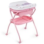 Bañera-Bebe-con-cambiador-Bubble-Rosa