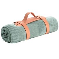 Manta punto Bamboo Stelle Menta