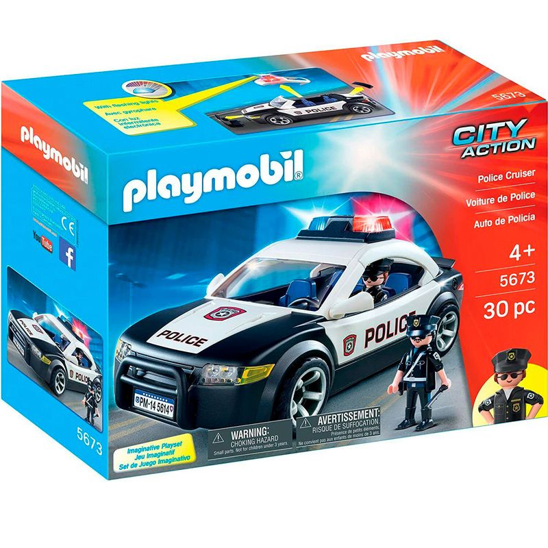 Playmobil-City-Action-Coche-de-Policia