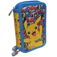 Pokémon Estuche Escolar Triple