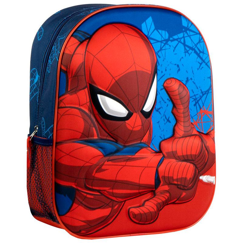 Spiderman-Mochila-Infantil-3D