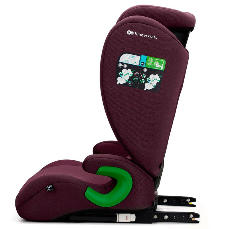 Silla-coche-Junior-Isize-100-150-Roja_6