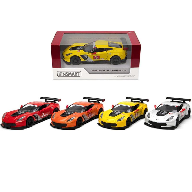 Corvette-CR7R-Coche-Escala-1-38-Surtido
