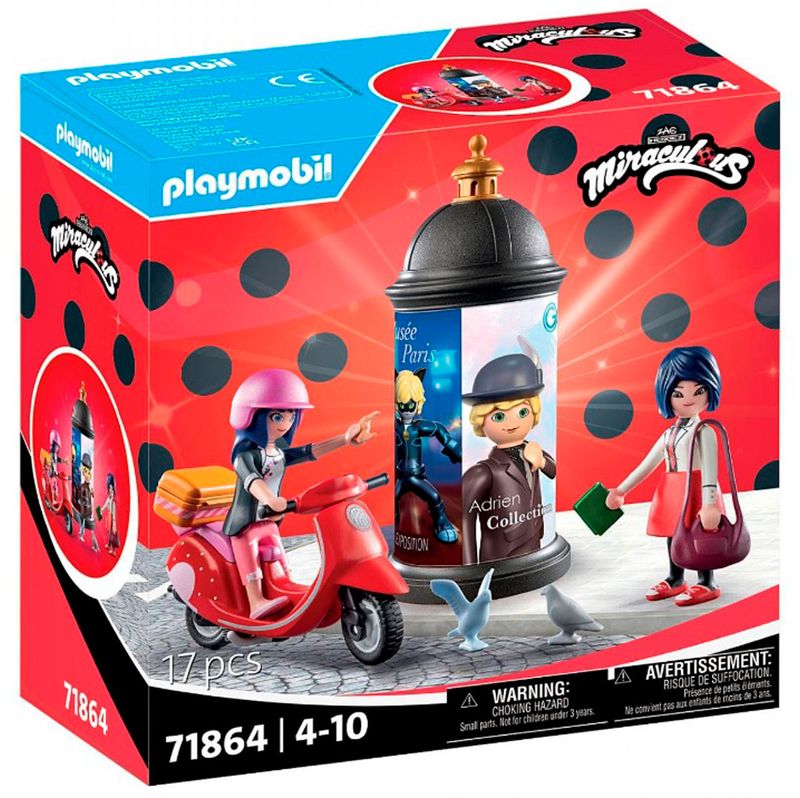 Playmobil-Ladybug-Miraculous--Paseo-en-Scooter