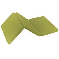 Colchón plegable cuna viaje Verde