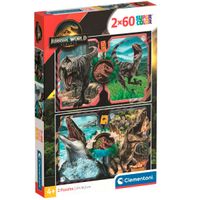 Jurassic World Puzzle 2x60 Piezas