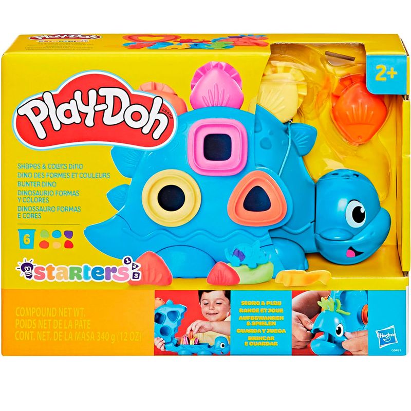 Play-Doh-Starters-Dinosaurio-Formas-y-Colores