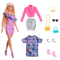 Barbie Fashionista 3 Modelos Noche Molde Millie