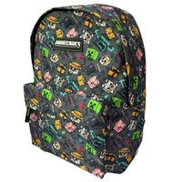 Minecraft Mochila Escolar Americana