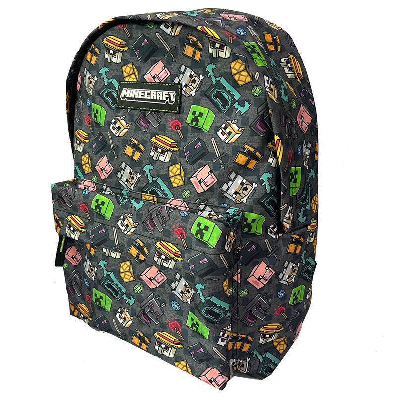 Minecraft-Mochila-Escolar-Americana