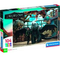 Cómo Entrenar a tu Dragón Puzzle 104 Piezas