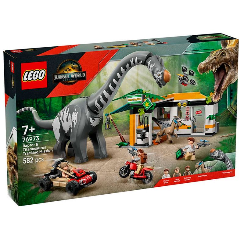 Lego-Jurassic-World-Mision-de-Seguimiento--Raptor-y-Titanosaurus