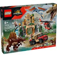 Lego Jurassic World Spinosaurus y Quetzalcoatlus