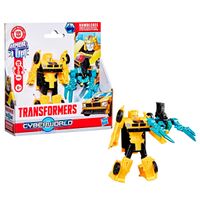 Transformers Cyberworld Armored Cyber Changer Bumblebee
