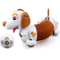 Robo Dash D Cachorro Robótico Marrón R/C