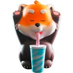 Mogu-Pets-Figura-Panda-Rojo-Bubble-Tea
