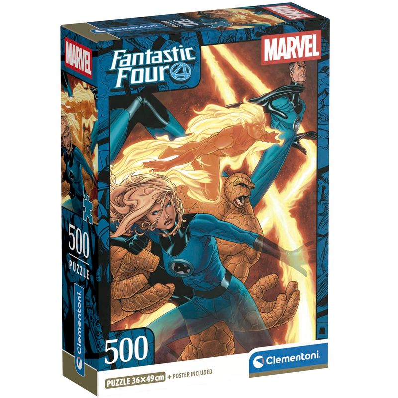 Los-4-Fantasticos-Puzzle-500-Piezas