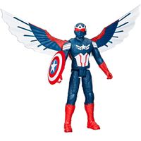 Capitán América Brave New World Figura Deluxe