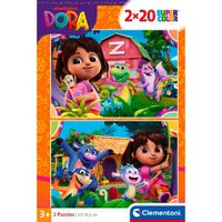 Dora la Exploradora Puzzle 2x20 Piezas