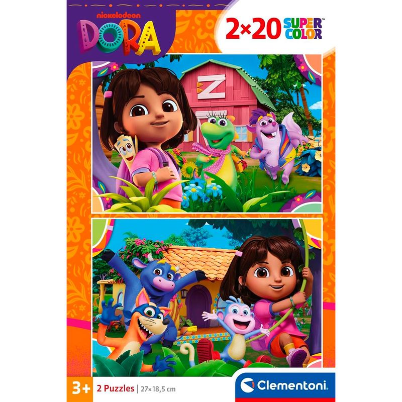 Dora-la-Exploradora-Puzzle-2x20-Piezas