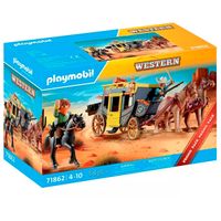 Playmobil History Diligencia del Salvaje Oeste