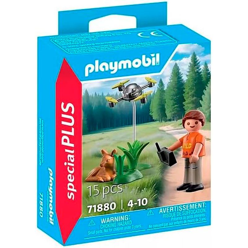 Playmobil-Special-Plus-Rescate-Cervatillo-con-Dron