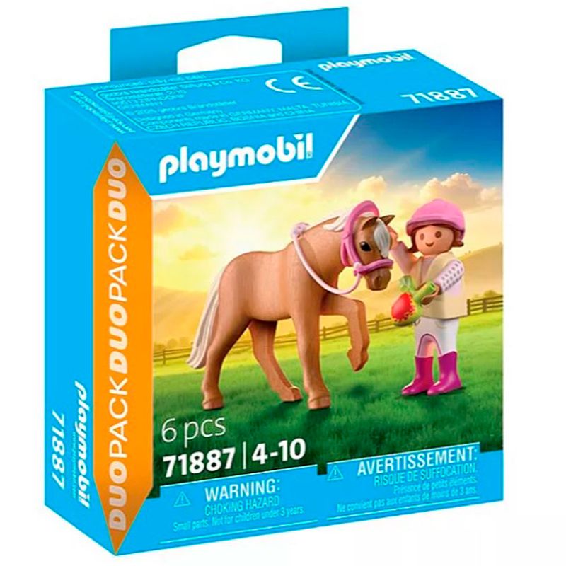 Playmobil-Country-Niña-con-Poni