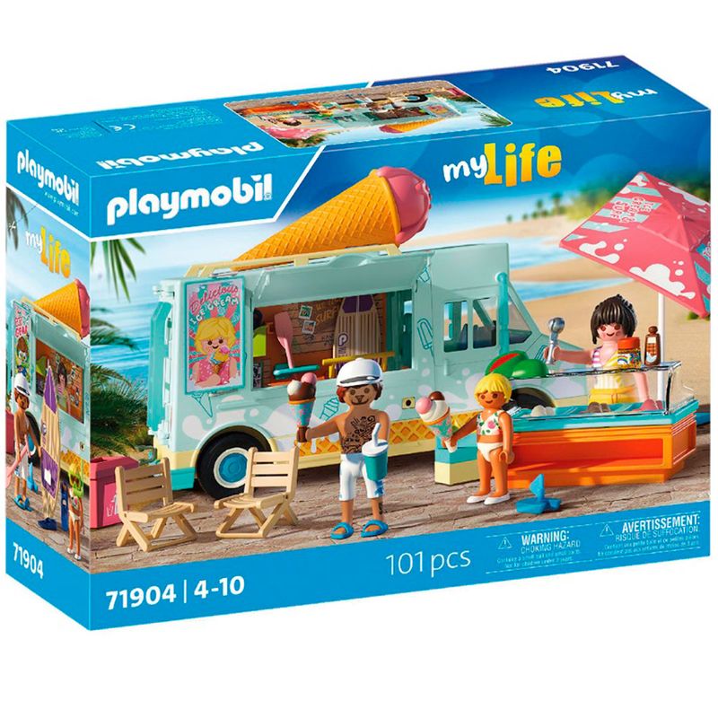Playmobil-My-Life-Camion-Helados-con-Tienda-Surf