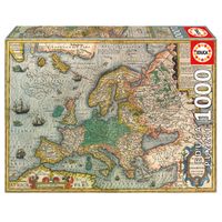 Puzzle Mapa de Europa 1000 Piezas