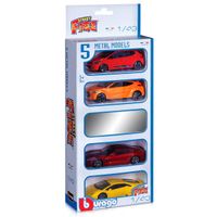 Pack 5 Coches Escala 1:43 Surtido