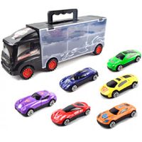 Camión Transporte con 6 Coches