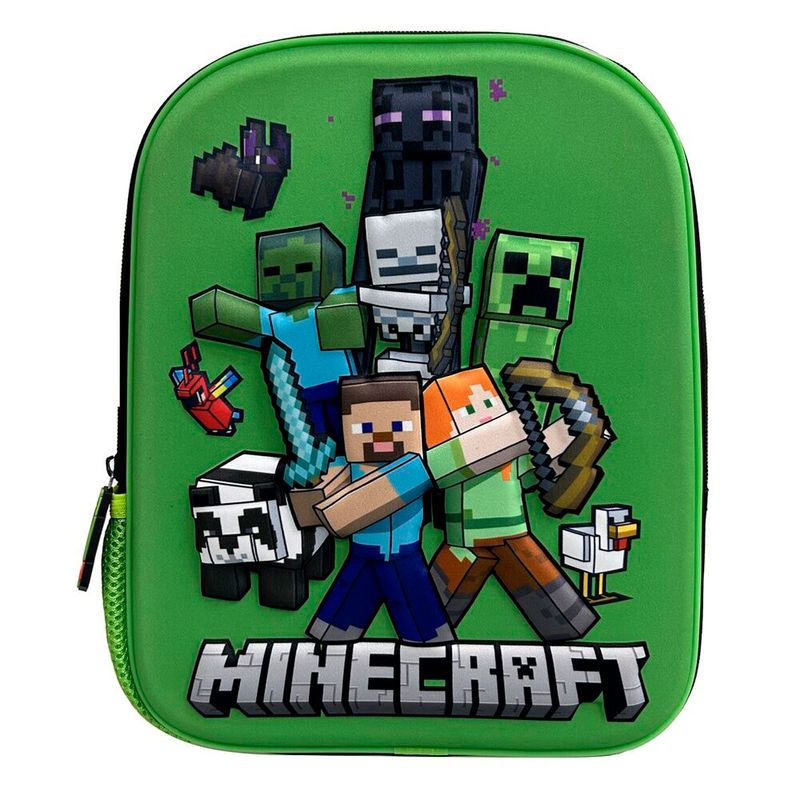Minecraft-Mochila-3D-Infantil