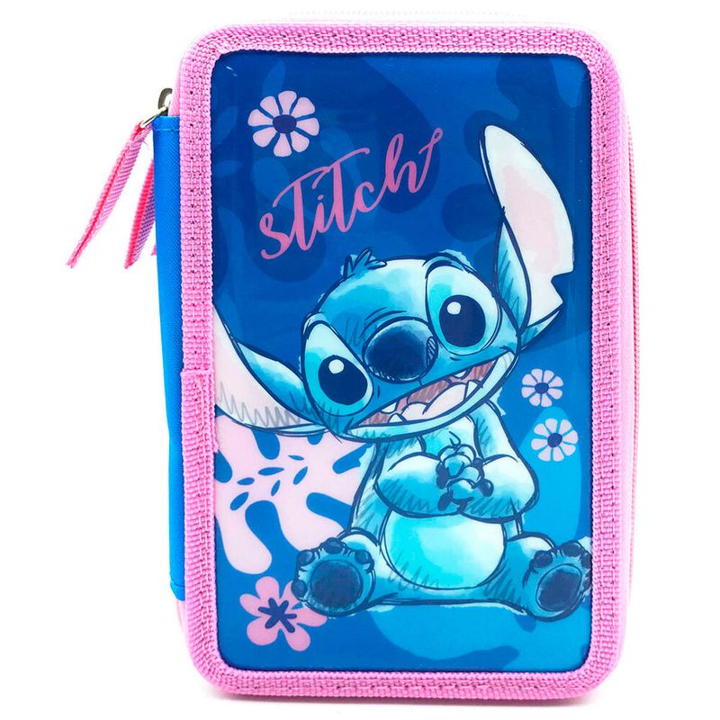 Stitch-Estuche-Triple-Completo