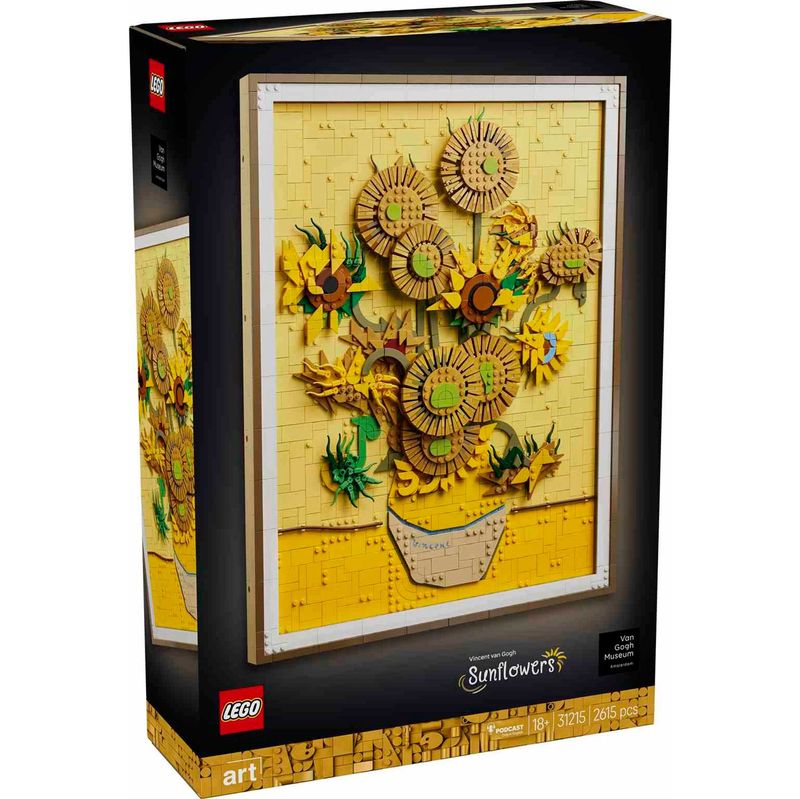 Lego-Vincent-van-Gogh--Los-Girasoles