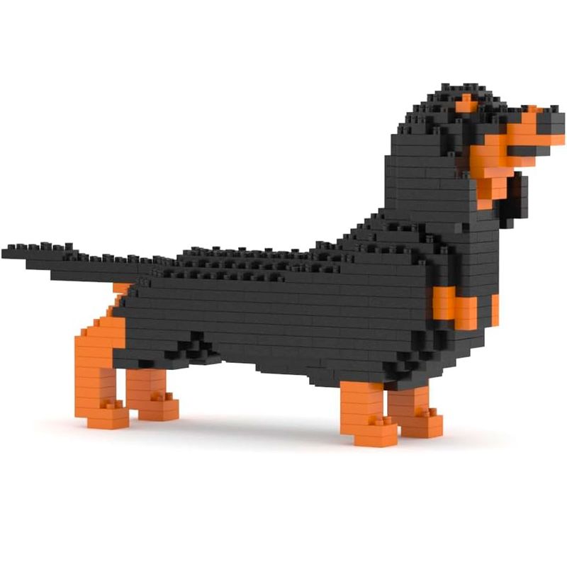 JEKCA-Dachshund-Mini-Perro-Salchicha-Construccion