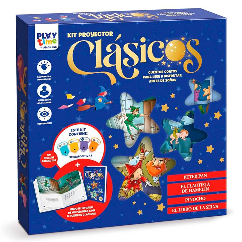 Pack-Cuentos-Clasicos--Peter-Pan-el-flautista-de-Hamelin-Pinocho-y-el-Libro-de-la-Selva