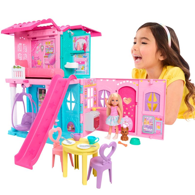 Barbie-Casa-de-Muñecas-Desplegable-Chelsea