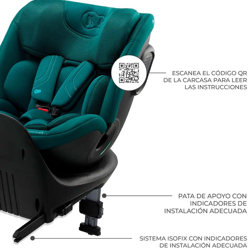 Silla-coche-Xrider2-I-Size-40-150-cm-c-pata-green_7