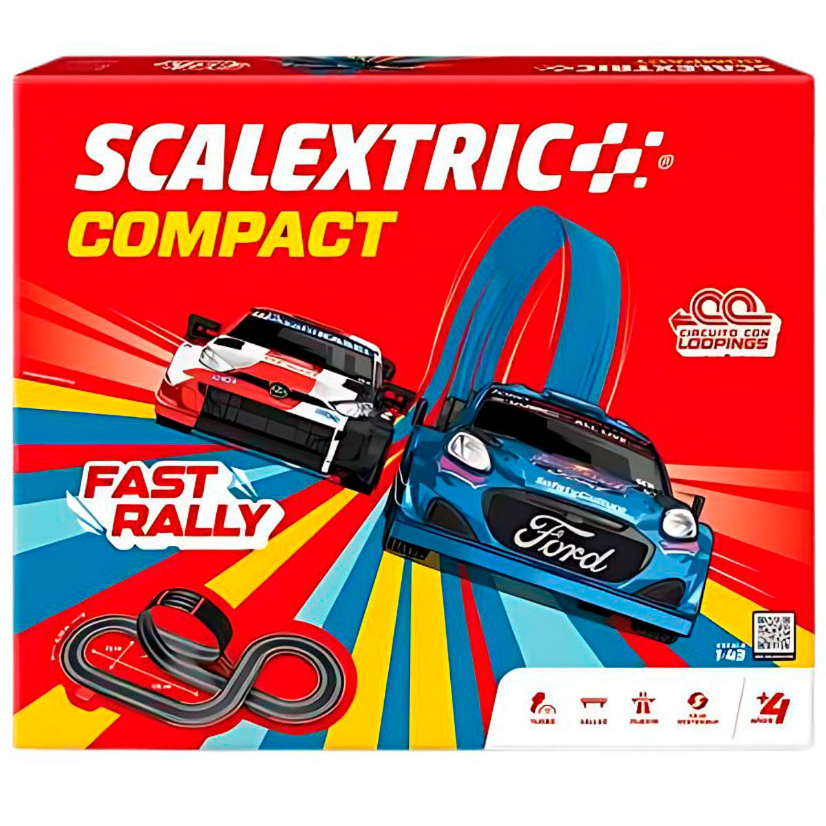 Scalextric Compact Pista Fast Rally - Drim