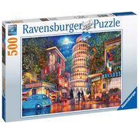 Puzzle Noche en Pisa 500 Piezas