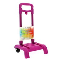 Carro Mochila Plegable Fucsia